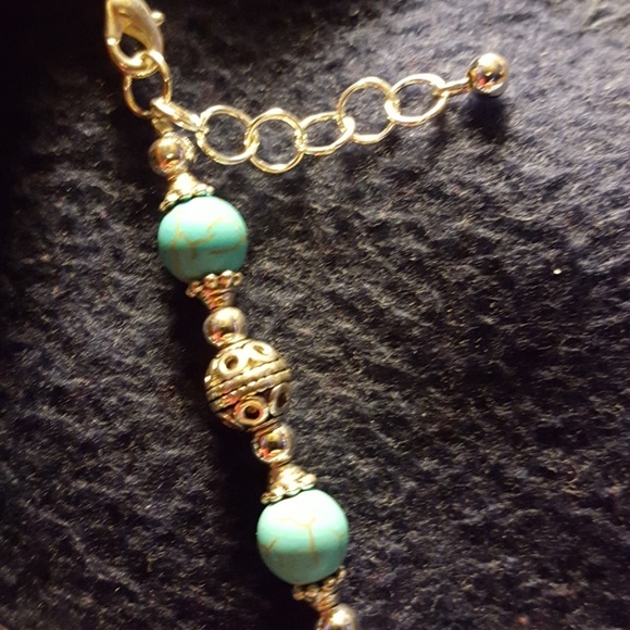 Handmade Turquoise18" Necklace - Picture 3 of 3